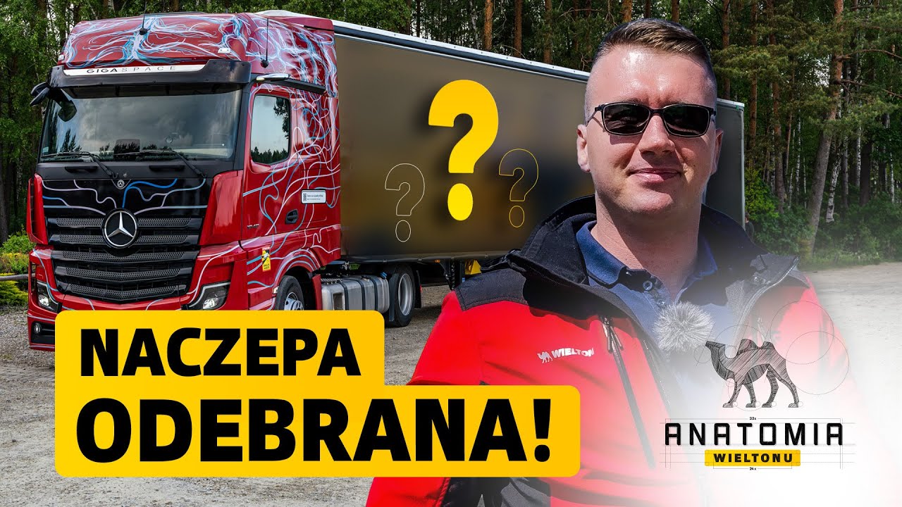 Miniatura odcinka Anatomia Wieltonu: Odbiór nowej naczepy: konfiguracja Trucker Pakera od grafiki po dwie osie podnoszone